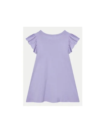 Rochie fete  744470-01, Bumbac, Mov, Mov