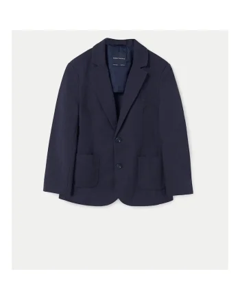Sacou baieti  6485, Bumbac, Bleumarin, Bleumarin
