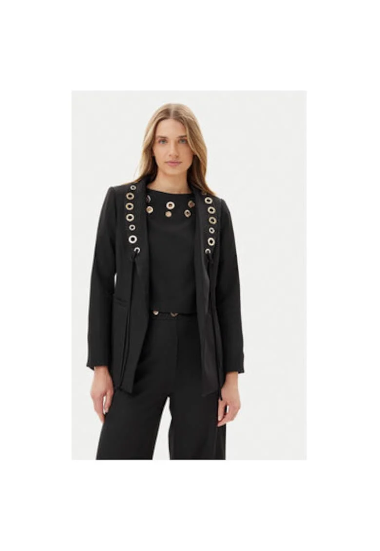 Sacou dama  ACGI000745, Poliester, Negru, Negru