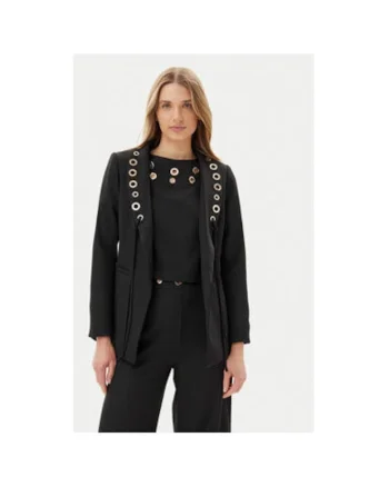 Sacou dama  ACGI000745, Poliester, Negru, Negru