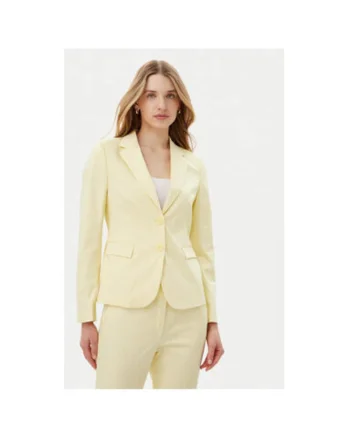 Sacou dama  10019402 30045845, Bumbac, Galben, Galben
