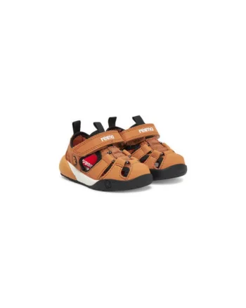 Sandale baieti, 5400086A,  Piele ecologica, Maro, Maro