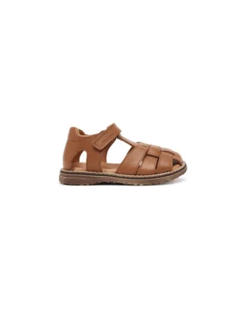 Sandale baieti, G3150277-1,  Piele naturala, Maro, Maro