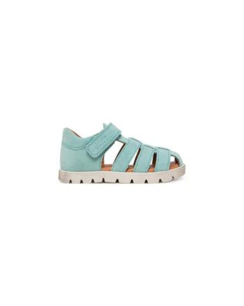 Sandale baieti, G3150287-6,  Piele naturala, Verde, Verde