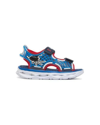 Sandale barbati  7974100, Piele ecologica, Bleumarin, Bleumarin