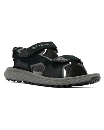 Sandale barbati  2121571, Piele naturala, Negru, Negru