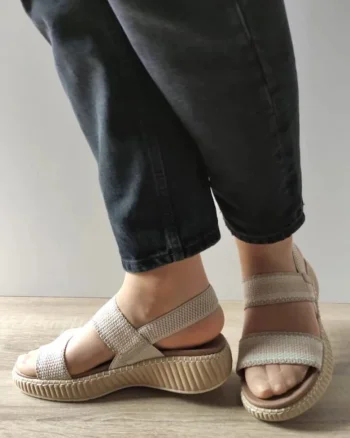 Sandale Casual Dama Jana 28760-44 Bej - Bej, Bej
