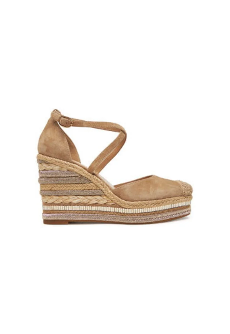 Sandale dama  V251016, Piele naturala, Bej, Bej