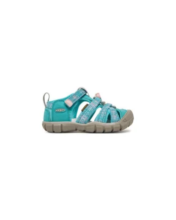 Sandale fete, 1030802,  Textil, Turcoaz, Turcoaz