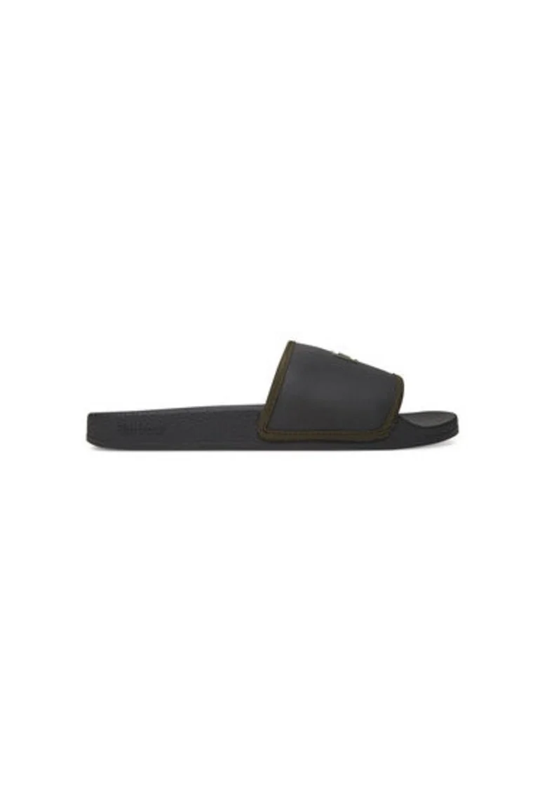 Slapi barbati  MBS0020BK51, Sintetic, Negru, Negru