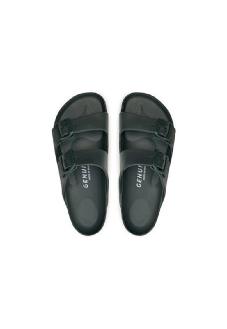 Slapi barbati  G105299, Sintetic, Kaki, Kaki