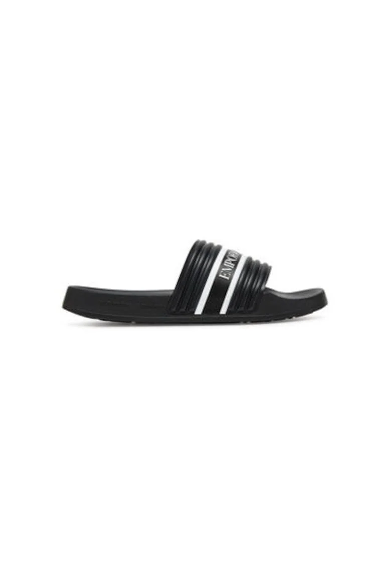 Slapi barbati  XVPS14 XR277, Sintetic, Negru, Negru