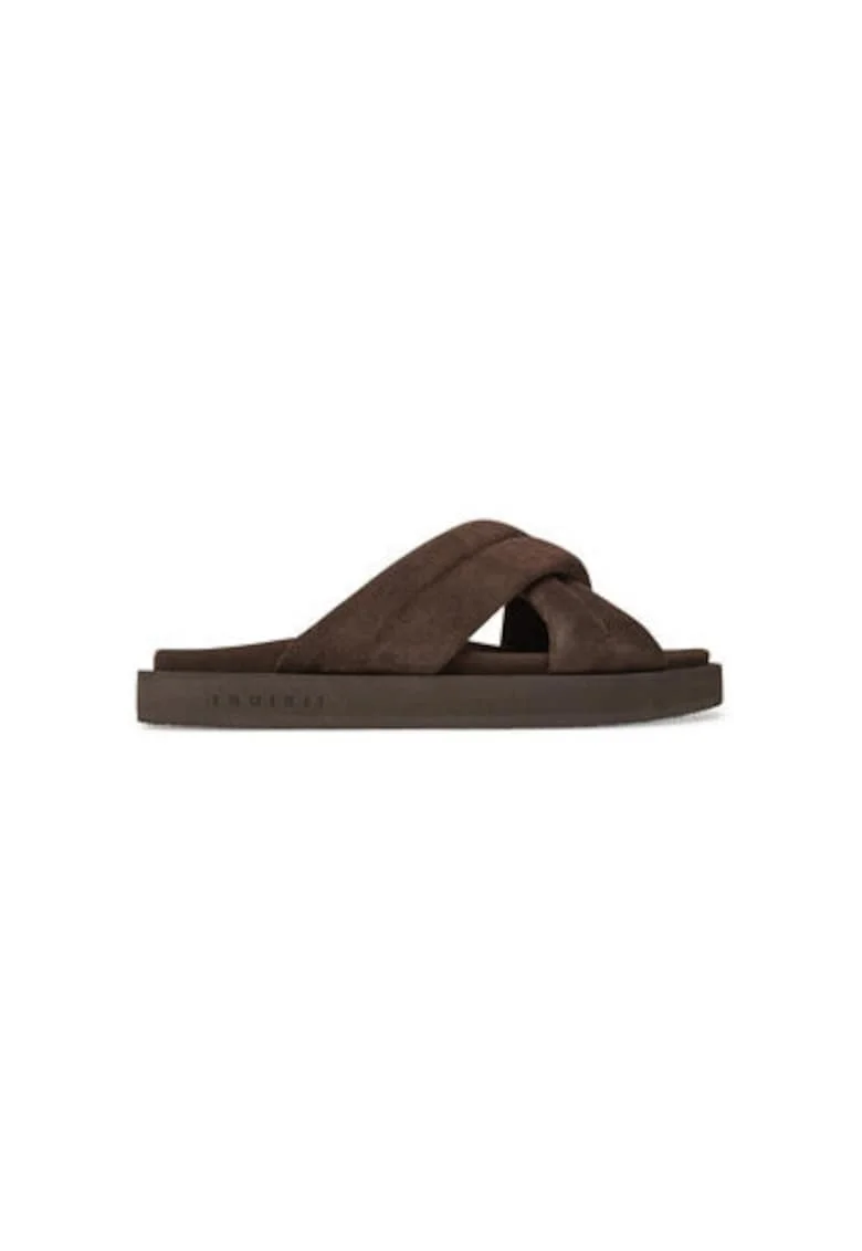 Slapi barbati  50102, Piele naturala, Maro, Maro