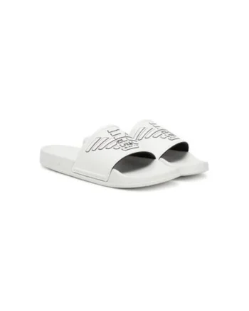 Slapi unisex  XVPS11 XR273, Sintetic, Alb, Alb