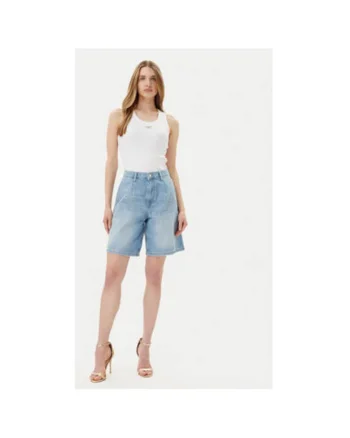 Top dama  10019315 30046103, Bumbac, Alb, Alb