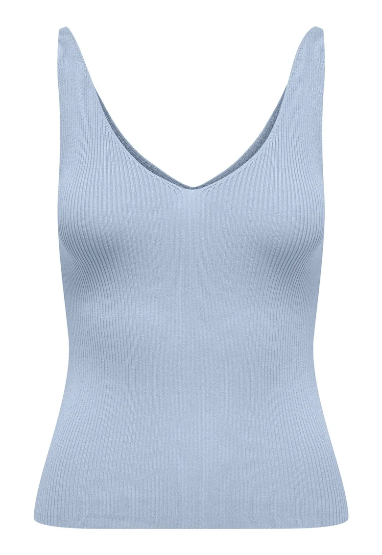 Top dama  15180497, Viscoza/Nylon, Albastru deschis, Albastru deschis