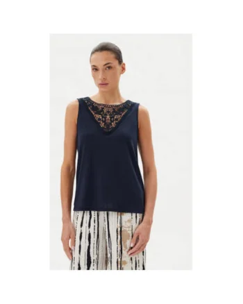 Top dama  15296246, Poliester, Bleumarin, Bleumarin