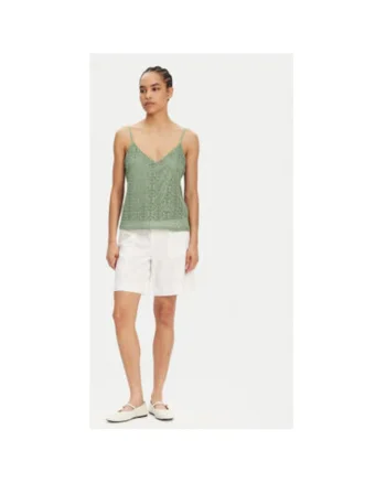 Top dama  10325031, Poliester reciclat/Poliester, Verde, Verde