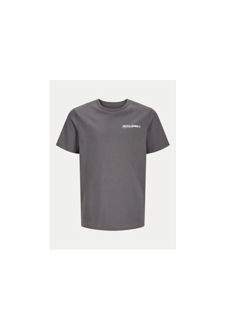 Tricou baieti,  304705519, Bumbac, Gri, Gri