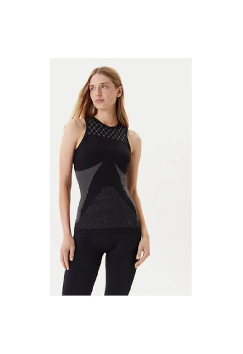Top dama  3SW63H00H, Nylon/Poliester, Negru, Negru