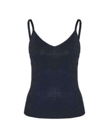 Top dama  FR25ST4006K410J9, Viscoza/Poliamida, Bleumarin, Bleumarin