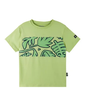 Tricou baieti  5200189B, Poliester/Elastan, Verde, Verde