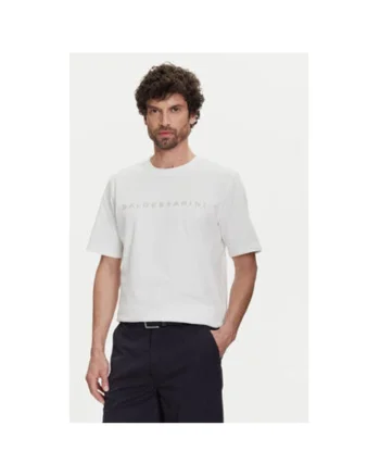 Tricou barbati  B4 20082.5293, Bumbac, Alb, Alb