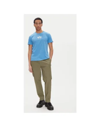 Tricou barbati  118533, Bumbac, Albastru, Albastru