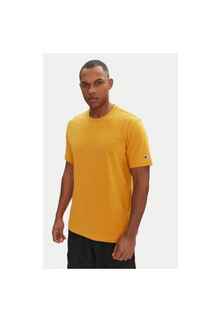 Tricou barbati  220761, Bumbac, Galben, Galben