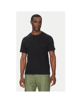 Tricou barbati  220761, Bumbac, Negru, Negru