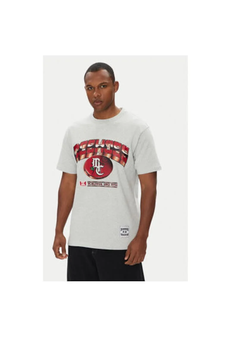 Tricou barbati  ADYZT05462, Bumbac, Gri, Gri