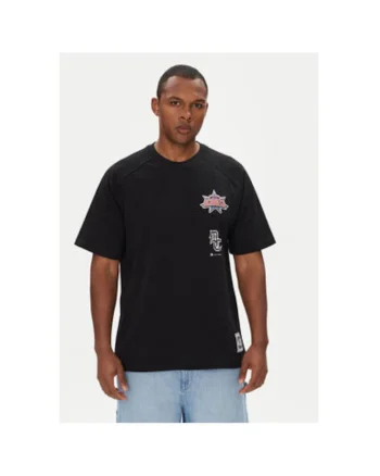 Tricou barbati  ADYKT03256, Bumbac, Negru, Negru