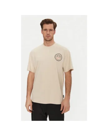 Tricou barbati  SHZ21889214, Bumbac/Poliester, Bej, Bej