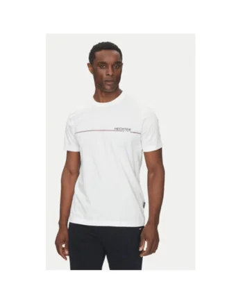 Tricou barbati  75008 10, Bumbac, Alb, Alb