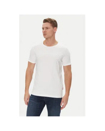 Tricou barbati  10019366 30045667, Bumbac, Alb, Alb