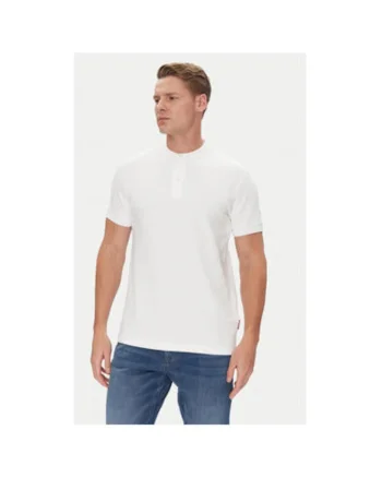 Tricou barbati  10019351 30045676, Bumbac/Nylon, Alb, Alb