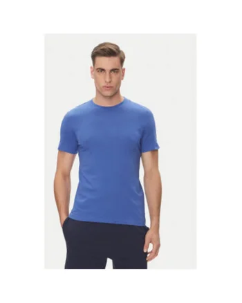 Tricou barbati  304J150, Bumbac, Albastru, Albastru