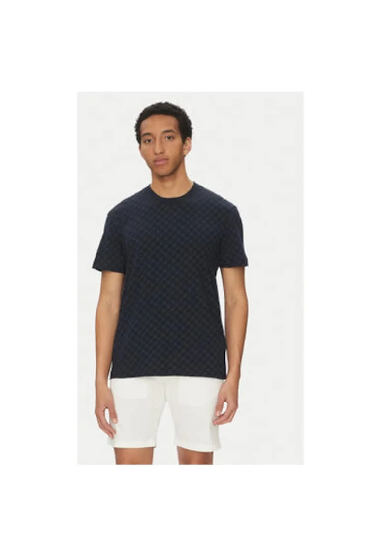 Tricou barbati  10019309 30045549, Bumbac/In, Bleumarin, Bleumarin