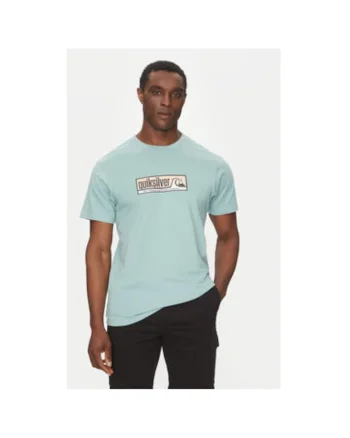 Tricou barbati  EQYZT08040-BGW0, Bumbac, Turcoaz, Turcoaz