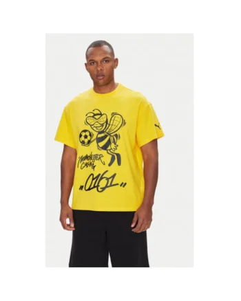 Tricou barbati  631696, Bumbac/Bumac reciclat, Galben, Galben
