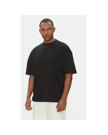 Tricou barbati  UMP25155TS, Bumbac, Negru, Negru