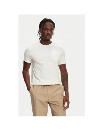 Tricou barbati  64131EW, Bumbac, Ecru, Ecru