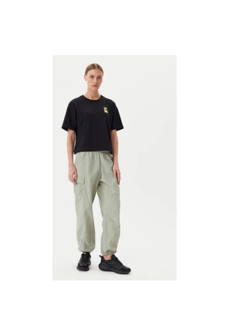 Tricou dama  FAW1044, Viscoza/Poliester, Negru, Negru