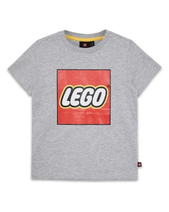 Tricou copii  12011363, Bumbac organic, Gri, Gri