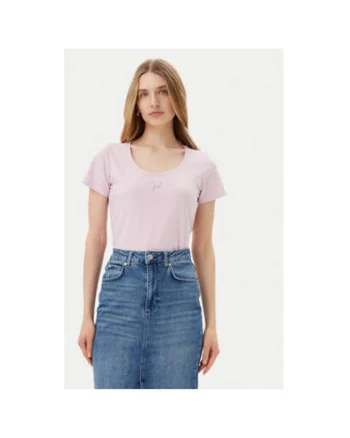 Tricou dama  10019329 30046199, Bumbac/Elastan, Roz, Roz