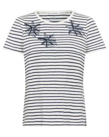 Tricou dama  11105068, Bumbac, Ecru, Ecru