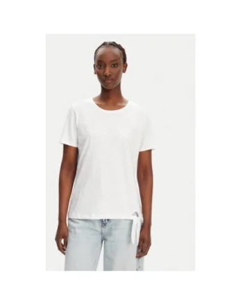 Tricou dama  11104823, Bumbac, Alb, Alb