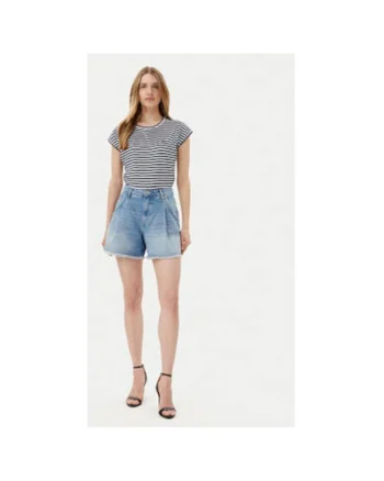 Tricou dama  10011744 30036536, Bumbac/Elastan, Bleumarin, Bleumarin