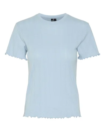 Tricou dama  17155480, Bumbac/Poliester, Albastru deschis, Albastru deschis