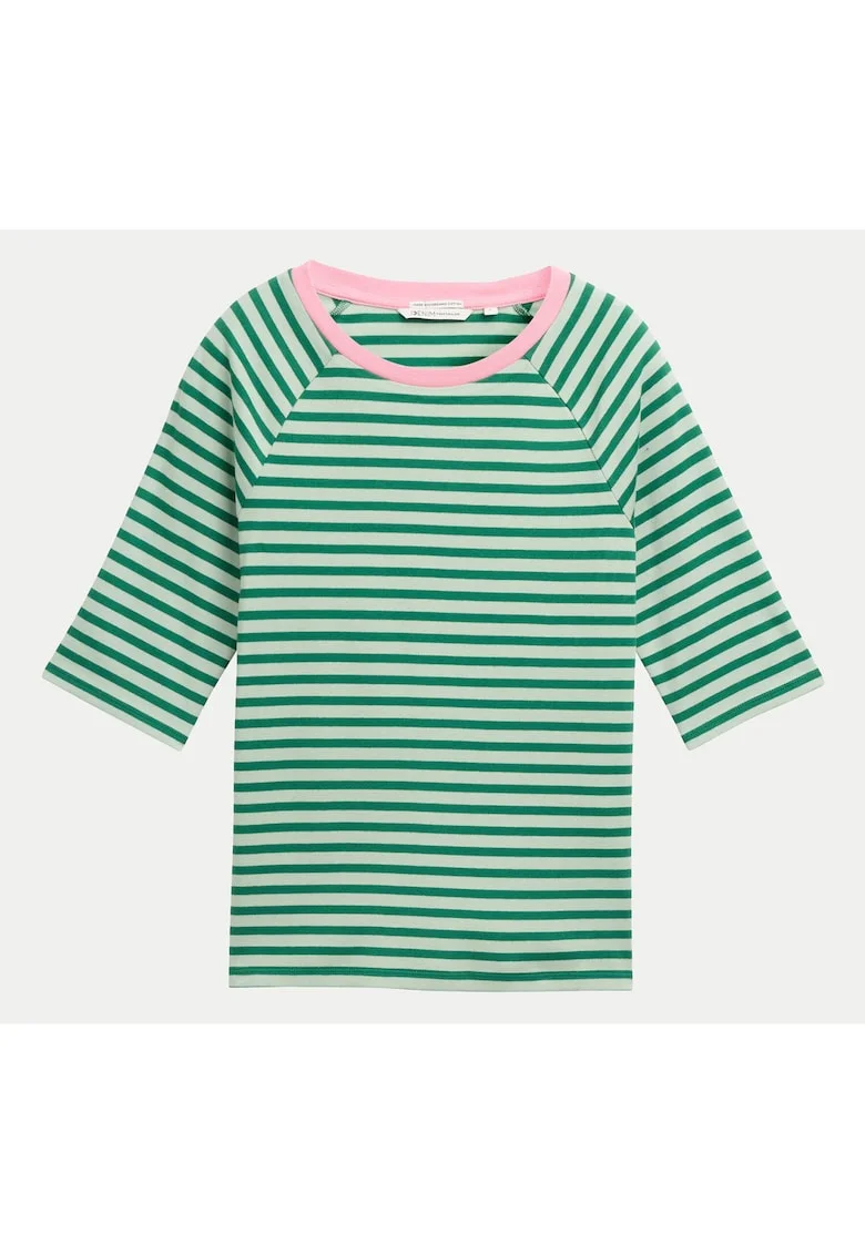 Tricou dama  1045410, Bumbac organic, Verde, Verde